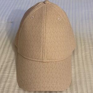 Michael Kors Pink Monogram Cap